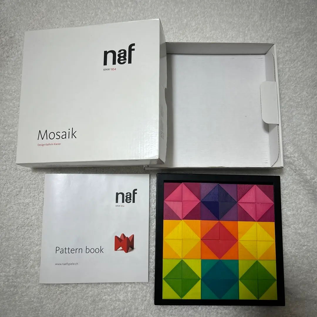 GWセール！【箱・パターンブック付き】ネフ社　Naef キーナーモザイク　小 GWセール！【箱・パターンブック付き】ネフ社 Naef キーナー
