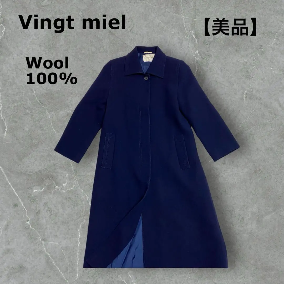 【希少】VINGT MIEL ウールコート チェスターコート ジャケット 上着 m80243833122_1.jpg?1734431562