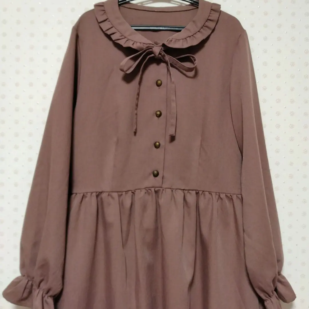 エムズエキサイトEmsexcite 附蝴蝶結洋裝 М尺寸 的縮圖