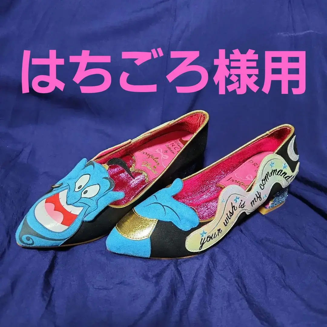 イレギュラー チョイス x ディズニー コラボ　シンデレラパンプス新品未使用 光るガラスの靴!?ロンドン発イレギュラー チョイスから