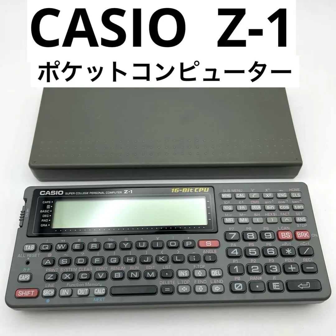 値下げ【レア】カシオ CASIO ポケコン Z-1 GR Yahoo!オークション - CASIO カシオ ポケットコンピュータ Z-1GR