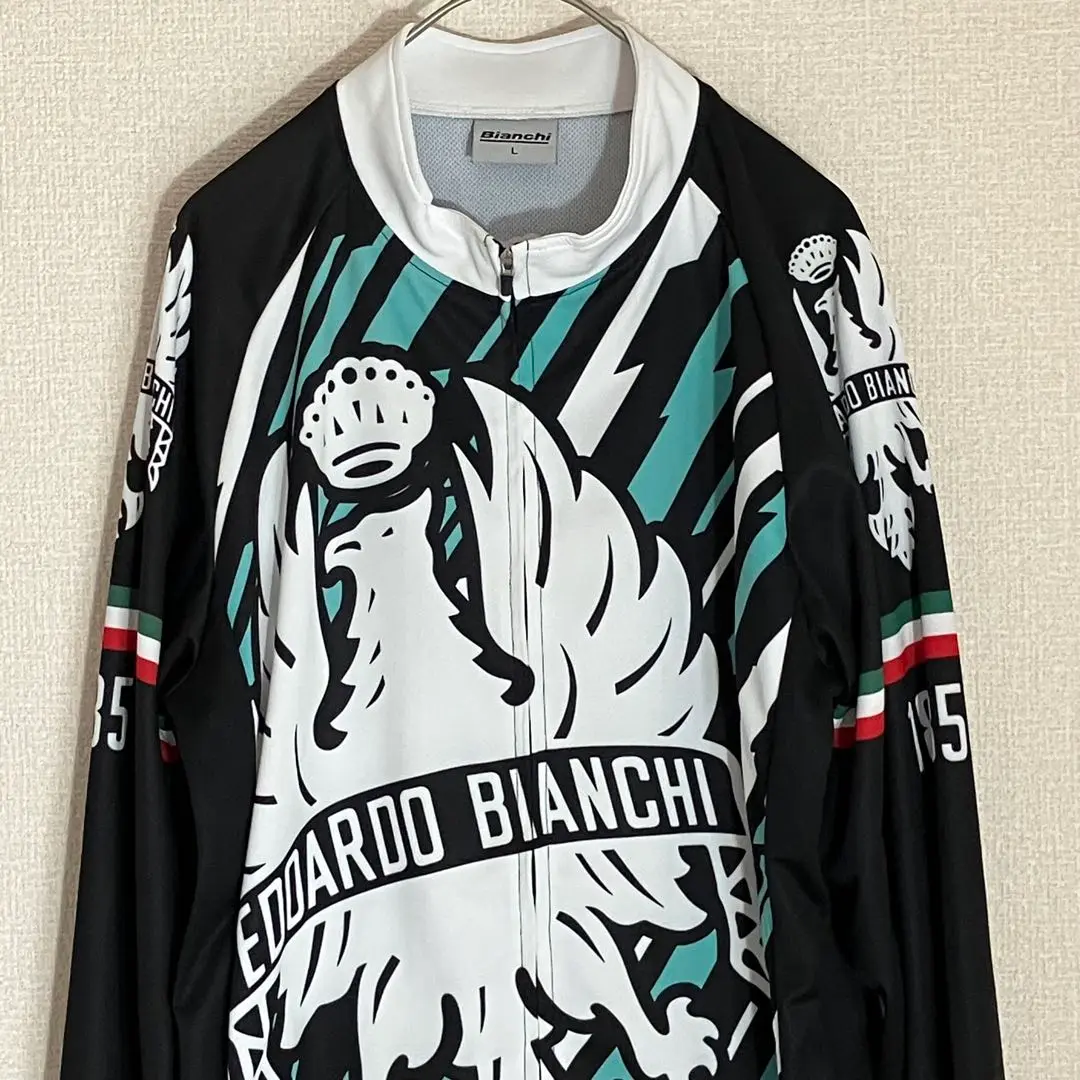 Bianchi ビアンキ 長袖 サイクル ジャケット ジャージ Lサイズ 美品 有明】長袖サイクルジャージはいかがですか - BIANCHI-STORE