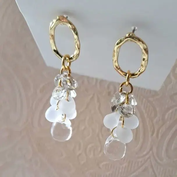 Thumbnail of ★Price Reduced★ Handmade Earrings with Drop Beads
