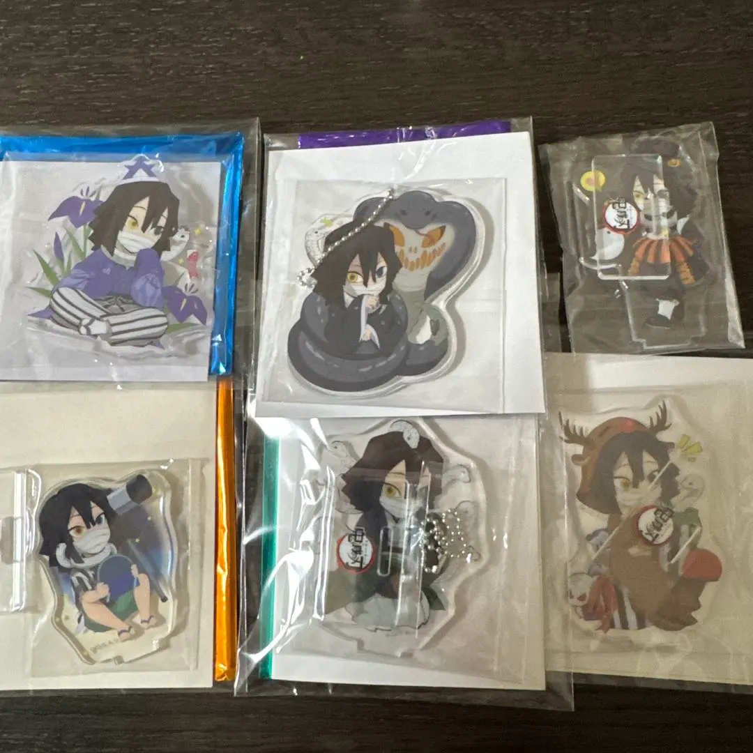 Thumbnail of Demon Slayer: Kimetsu no Yaiba ufotable Obanai Iguro Acrylic Stand & Keychain Set