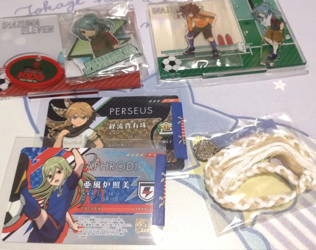 イナズマイレブン ライセンス　アフロディ　格言他セット◯5966 イナズマイレブン ライセンス アフロディ 格言他セット◯5966