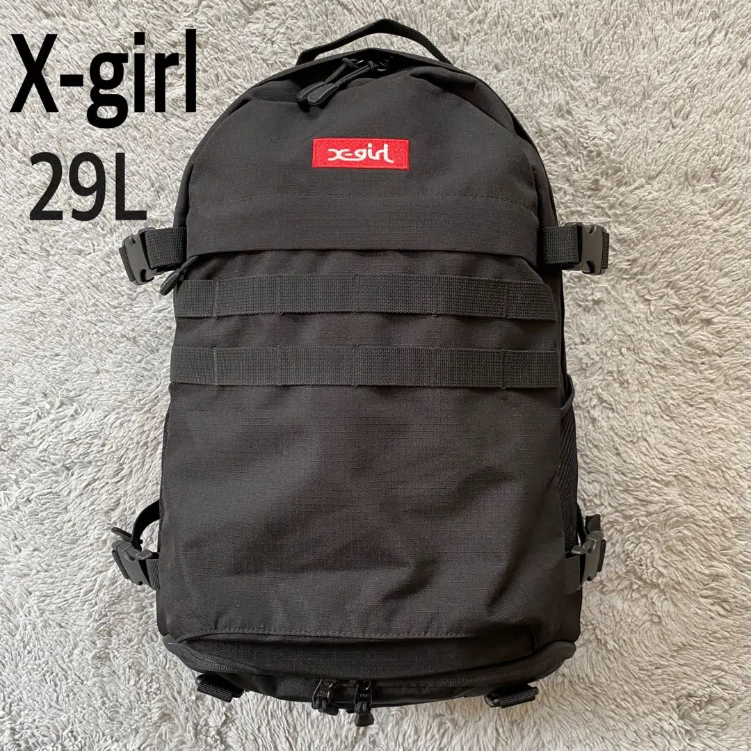 最終値下げ⭐︎エックスガール♡美品♡X-girl アドベンチャーバックパック 2025年最新】x－girl エックスガール リュック adventure