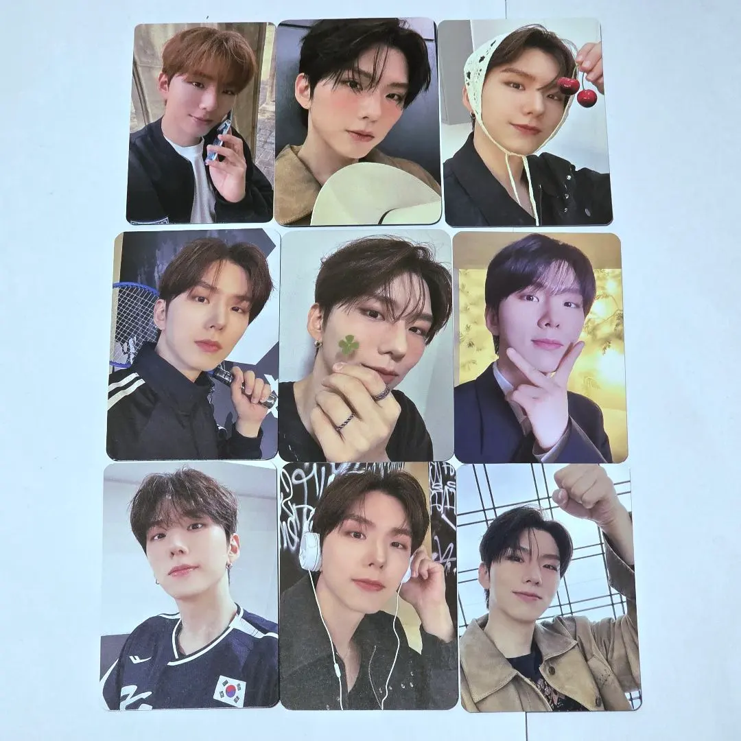 Thumbnail of MONSTA X Kihyun THE X Autograph Event Application Benefit Trading Cards - 9 Cards