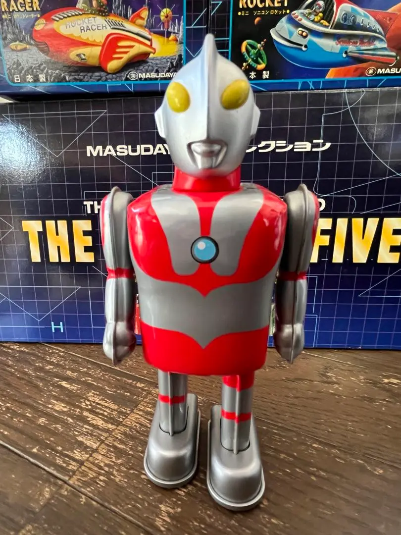 マーミット スペクトルマン ミニ ブリキ ゼンマイ 検） マスダヤ