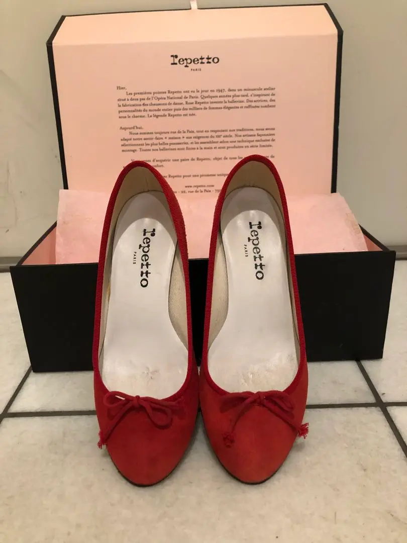 2025年最新】Repetto カラー：レッド系 ハイヒール・パンプスの
