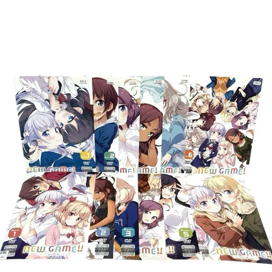 NEW GAME!　1期　DVD全巻未開封セット Amazon.co.jp: NEW GAME! Lv.1( イベントチケット優先販売申込券