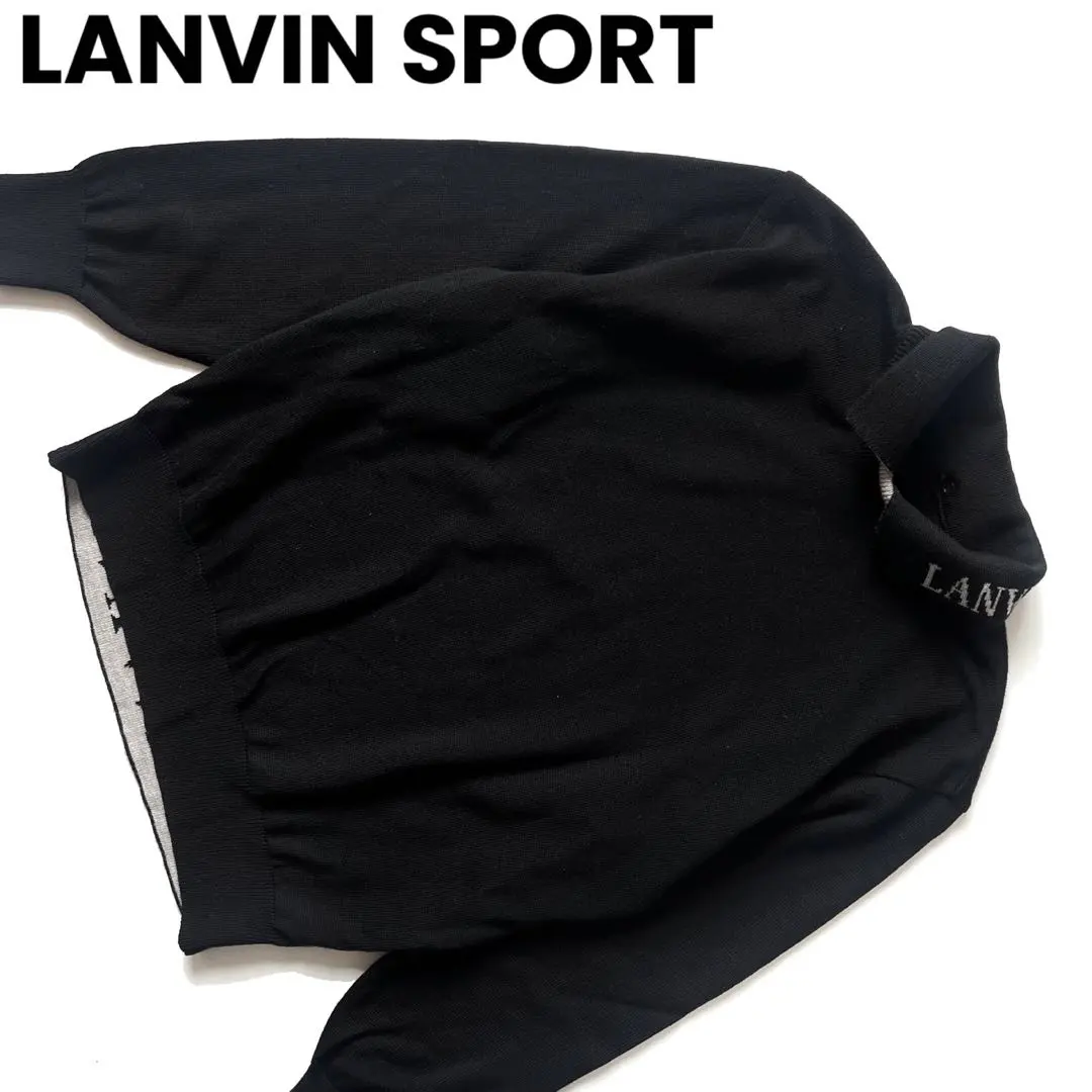 Thumbnail of LANVIN SPORT Lanvin Sport Logo Knit Sweater Golf
