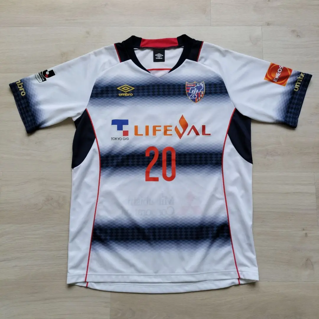 本日限定値下げ　FC東京 2017年 直筆サイン入りユニフォーム　前田　遼一選手 FC東京 (エフシートウキョウ) サッカーユニフォーム MLサイズ