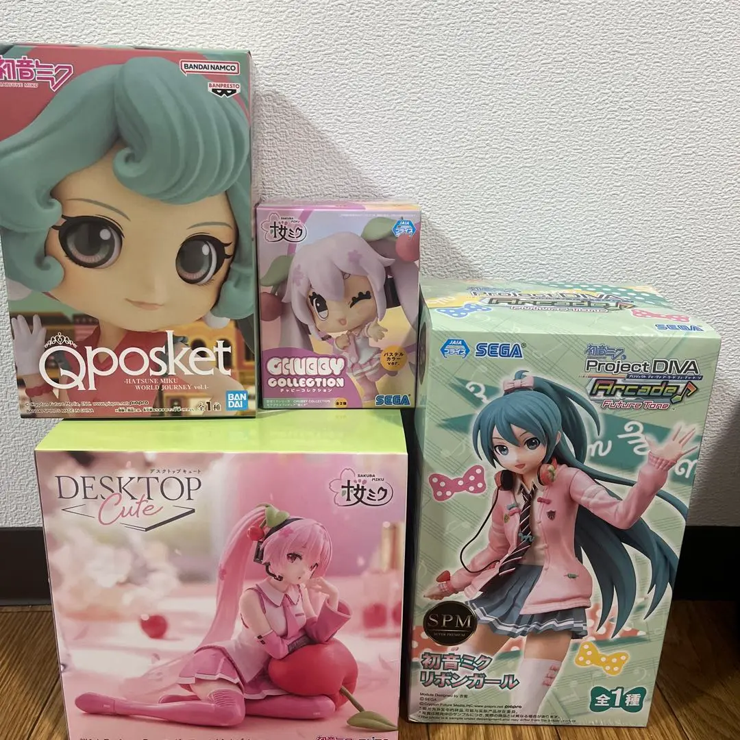 初音ミク フィギュア チャビーコレクション Qposket 桜ミク ④