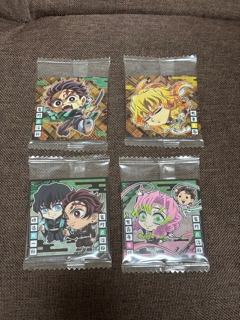 Thumbnail of Kimetsu no Yaiba Seal Wafer 13 - 4 pieces