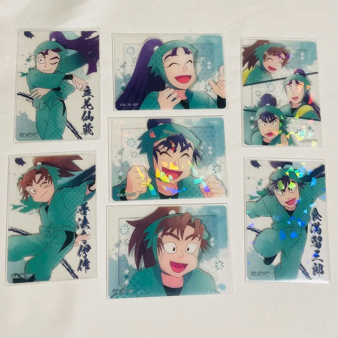 忍者亂太郎 閃亮亮全息卡片 善法寺伊作 食滿留三郎 立花仙藏 的縮圖