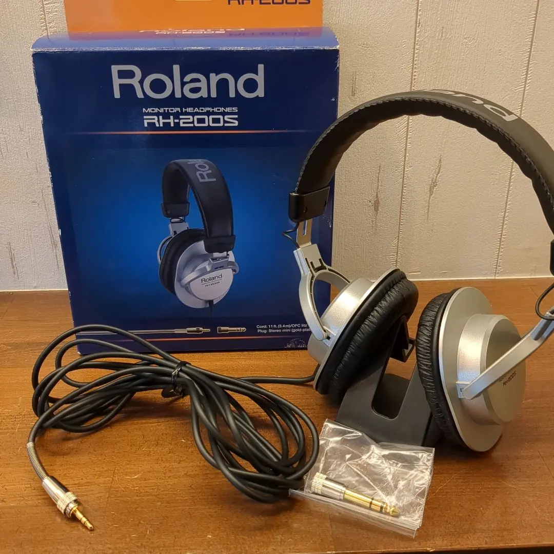2025年最新】roland ローランド ステレオモニターヘッドホンrh