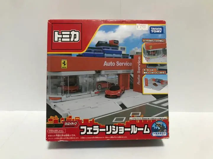 トミカタウン　オートバックス　フェラーリ　ショールーム　2点セット　未開封品 トミカタウン オートバックス フェラーリ ショールーム 2点