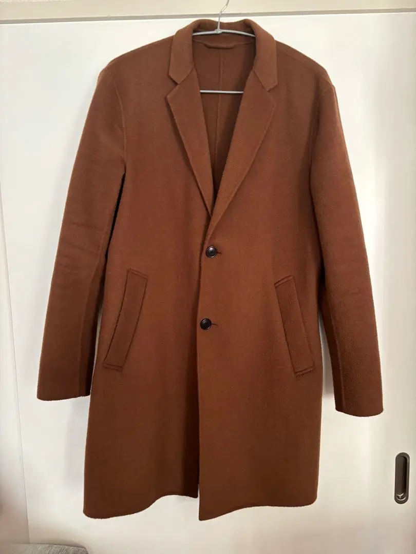 極美品　ZARA ザラ　チェスター　コート　ブラウン　Lサイズ相当 2025年最新】ZARA カラー：ブラウン系 チェスターコートの人気