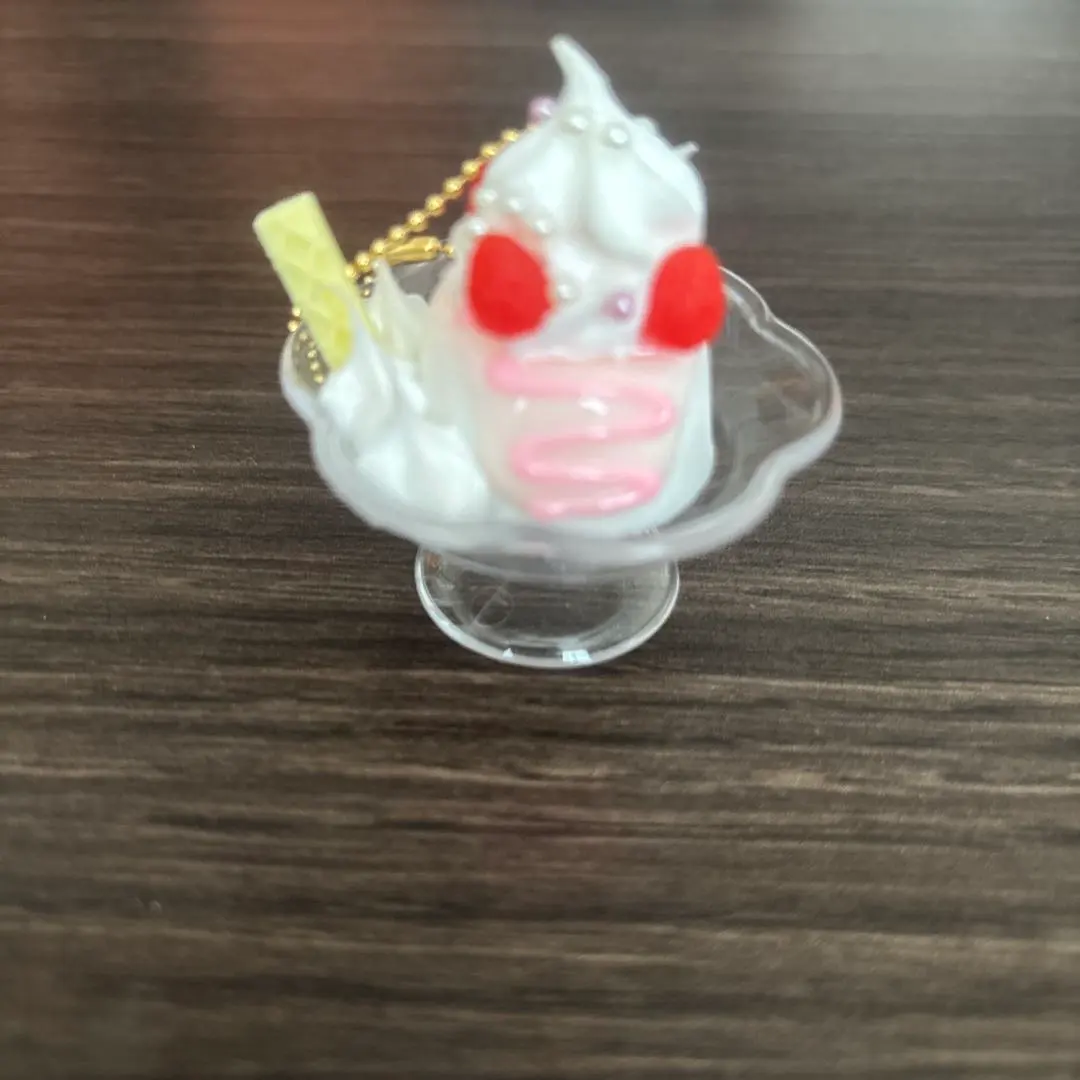 Thumbnail of Strawberry parfait keychain