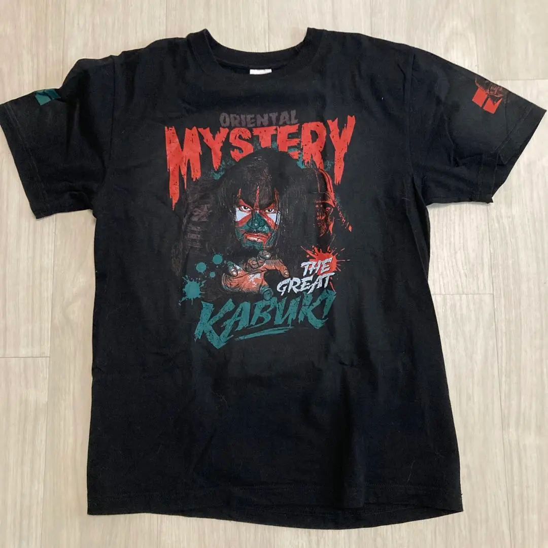 【新品未開封】グレートカブキ×グレートムタTシャツ （XXL） 新品未開封 グレートムタ・グレートカブキtシャツ XL