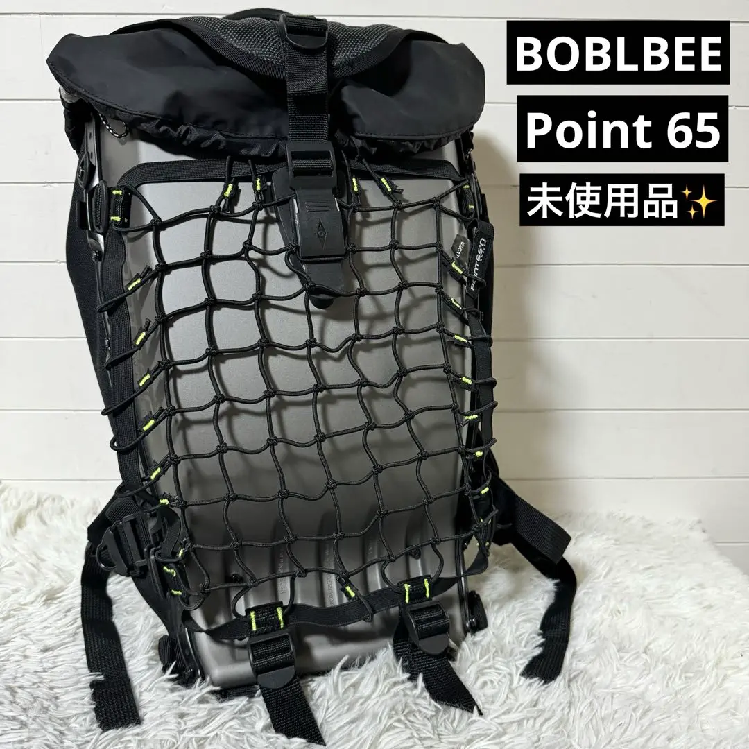 希少✨️BOBLBE-E ボブルビー メガロポリス 25L ブラック リュック BOBLBEE 25L - Point 65 (BOBLBEE) MJSOFT Inc.