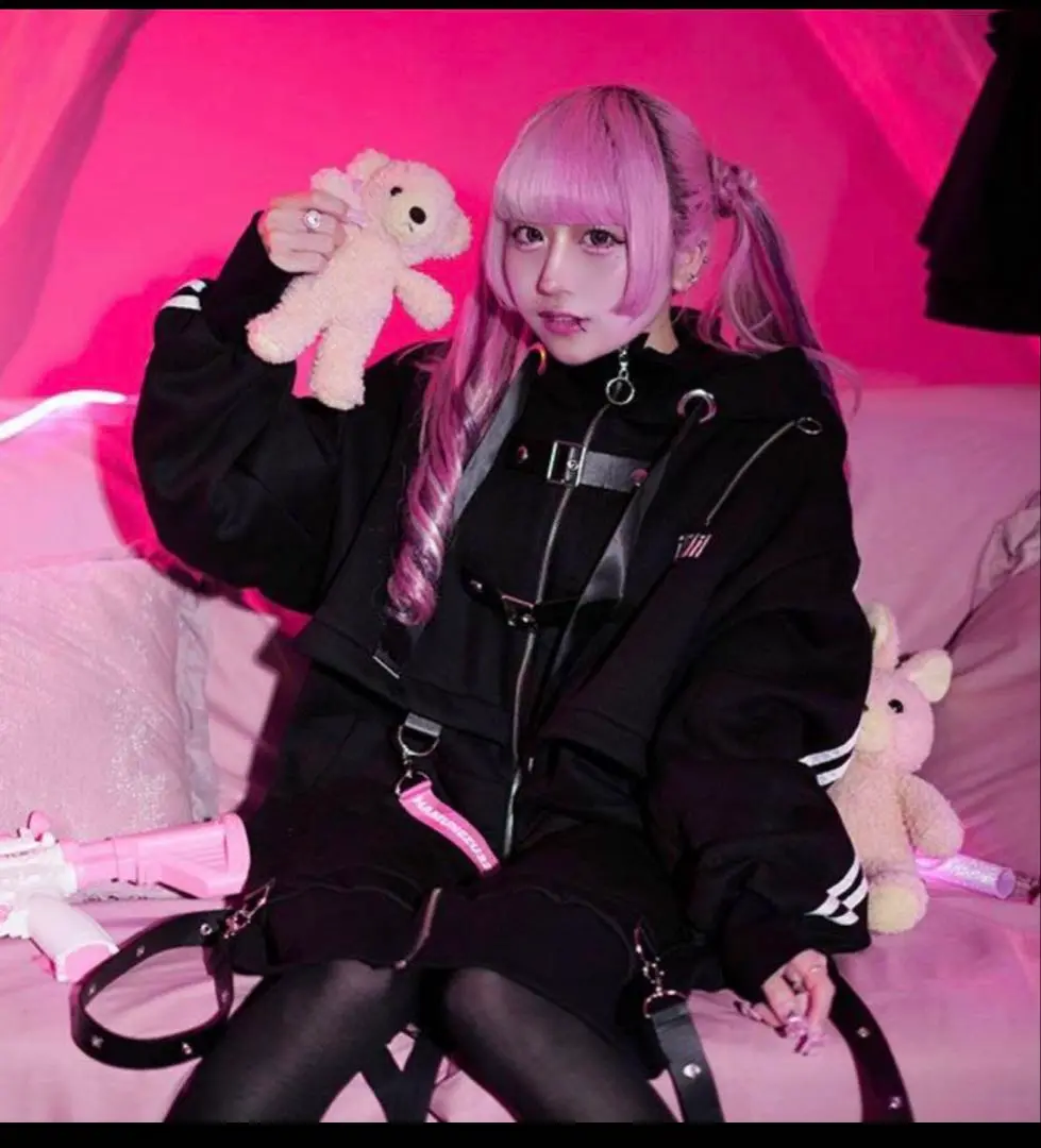 【専用】新品 ililil はむねずこ コラボ　NEZU狂パーカー ililil×はむねずこ】 なんとilililさまとコラボ！！！ 🖤NEZU狂