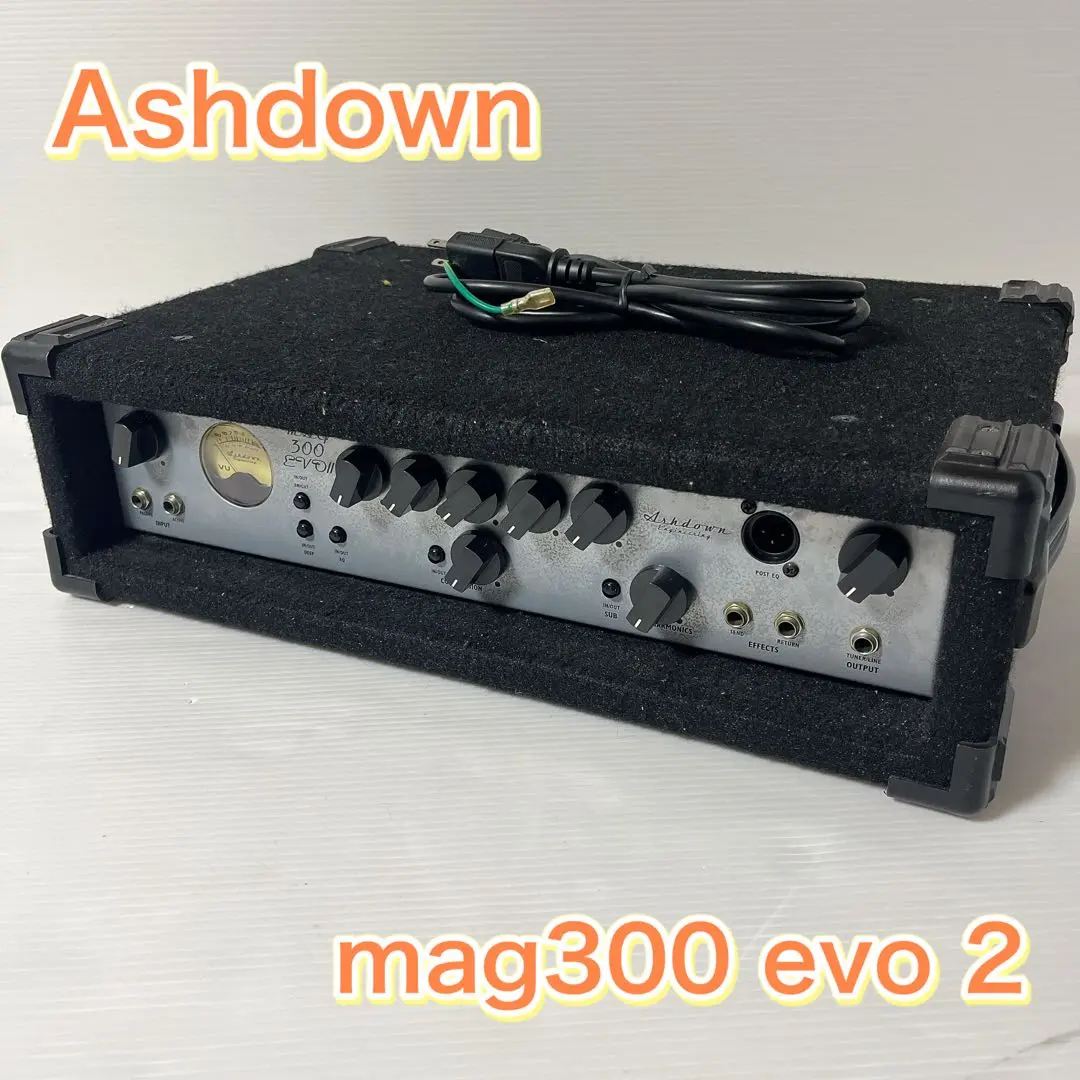【ジャンク】ASHDOWN EVO II 300　ベースヘッドアンプ Ashdown Mag 300 EVO II Combo | Blue Guitars Online Store