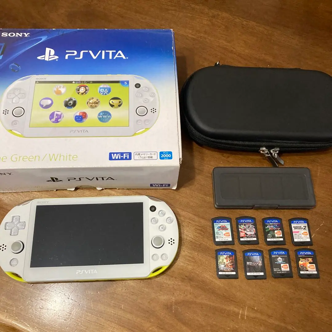 2025年最新】PlayStation Vita ソフトケース ライムグリーン の