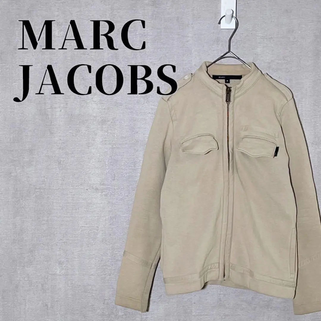 Thumbnail of MARC JACOBS Sweat Military Jacket, Fleece-lined, Beige, Cotton Blend