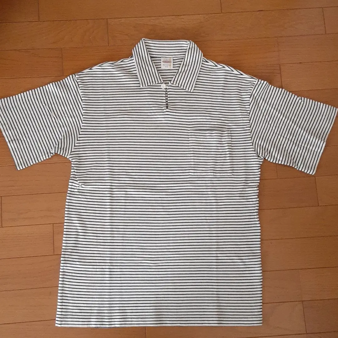 Thumbnail of Price reduced! Men's striped polo shirt, size MA