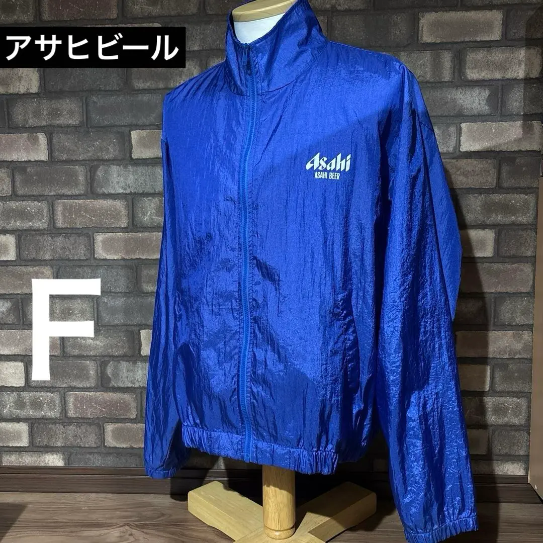 希少　企業物　アサヒビール　スーパードライ　ブルゾン　中綿ジャケット　刺繍ロゴ 希少 アサヒビール スーパードライ ブルゾン ジップアップ