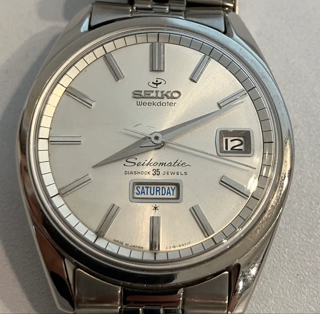 12029) セイコーマチック　美品 JA-0621| セイコー SEIKO MATIC マチック 6206-8040 自動巻 美品
