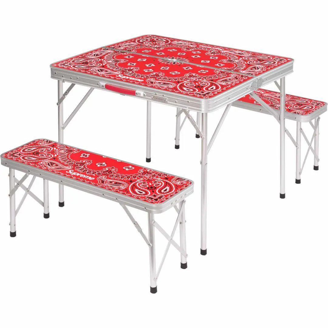 シュプリーム×コールマン 椅子　Supreme Coleman Supreme COLEMAN FOLDING CHAIR シュプリーム コールマン チェア