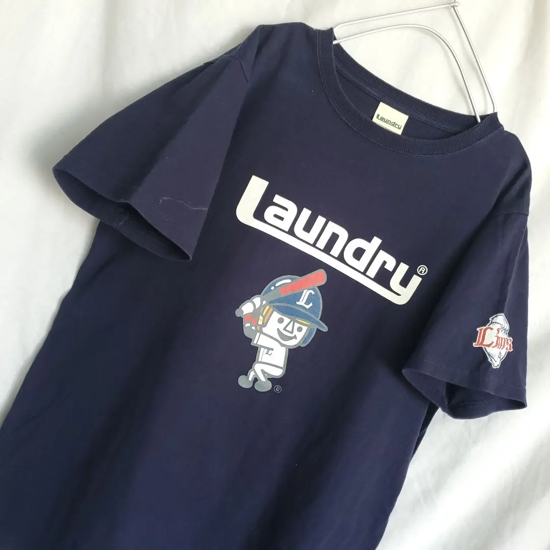 LAUNDRY×中日ドラゴンズ　コラボTシャツ　リメイク Laundry×中日ドラゴンズコラボTシャツ2024(S nocolor): 野球
