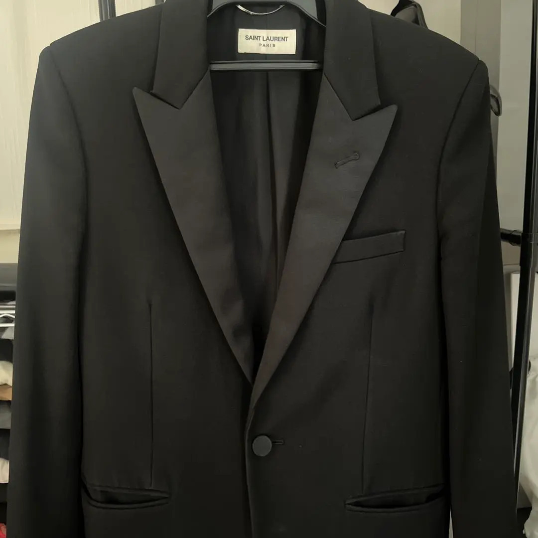 ダブルスーツ ツータック イヴ・サンローラン ネクタイ ダーバン ビジネスシャツ メンズ スーツ | ジャケット＆パンツ | サンローラン | YSL