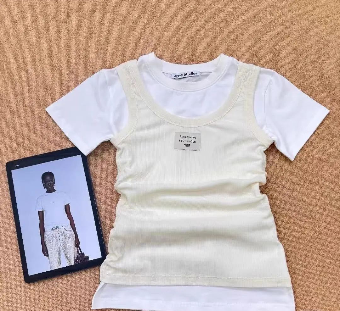 Acne Studios レイヤード 半袖Tシャツ クリーム色 M 2025年最新】acne studios tシャツ レイヤードの人気アイテム