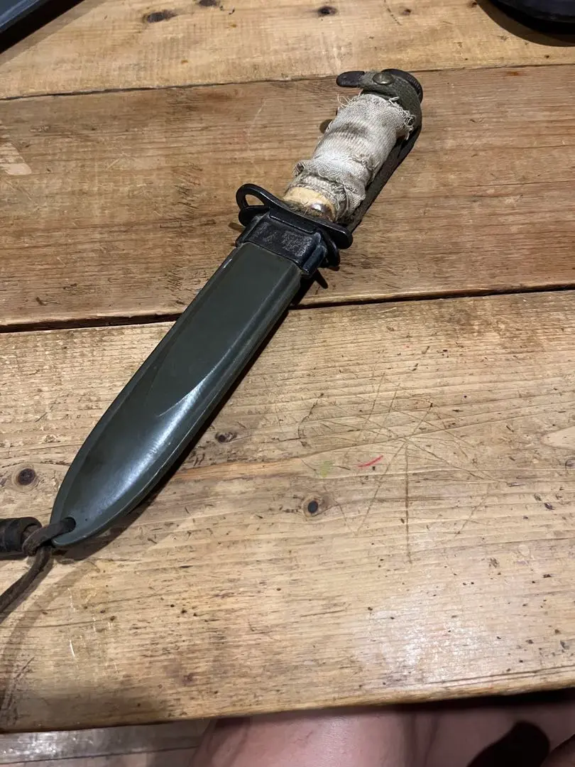ミリタリーナイフ　空挺部隊　収納式 Yahoo!オークション - WWII アメリカ陸軍空挺部隊 M3トレンチ