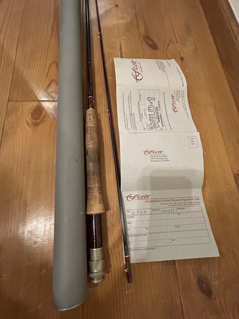 美品！Scott フライロッド コルクハンドル スコットフライロッド | Scott Fly Rod | Hermit