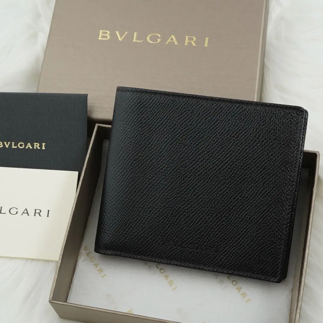✨美品•箱付き✨ BVLGARI 二つ折り財布 2025年最新】BVLGARI 付属品:箱 二つ折り財布の人気アイテム