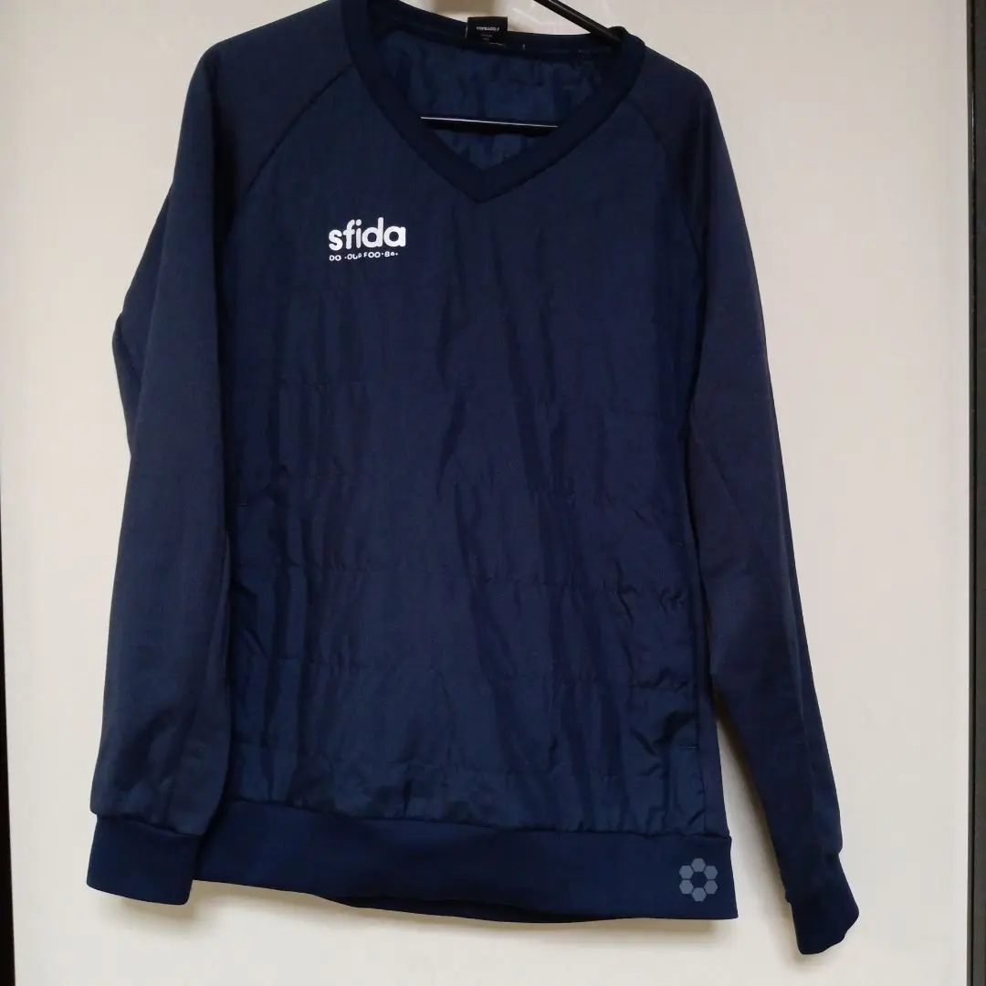 Thumbnail of sfida Navy V-neck Piste S size