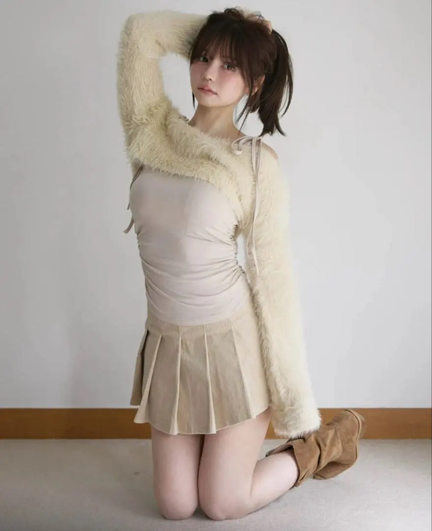 Thumbnail of Amanda pleats skirt ANDMARY ANDMARY