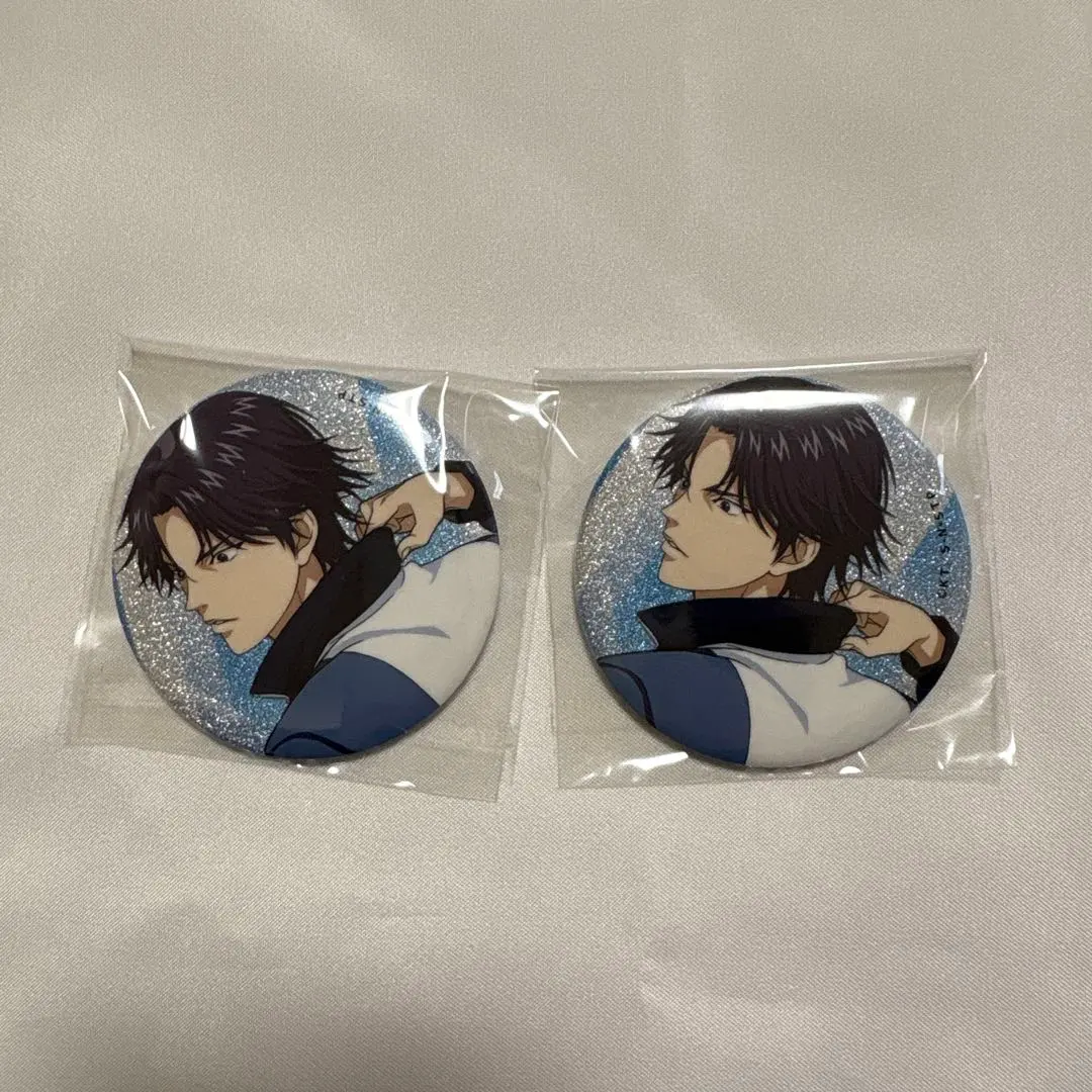 Thumbnail of The Prince of Tennis Atobe Glitter Can Badge Set of 2