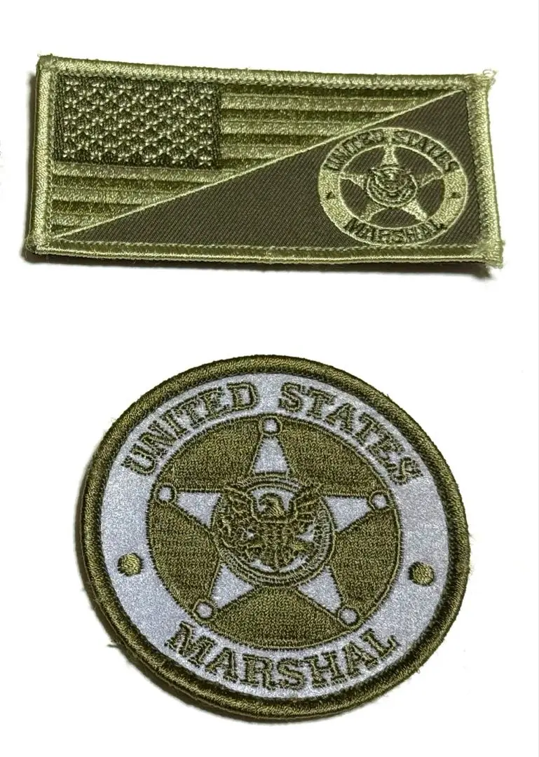 US MARSHALS レプリカ バッジ ＆ レザーケース Amazon.co.jp: ポリスバッジ U.S.マーシャル 連邦保安官