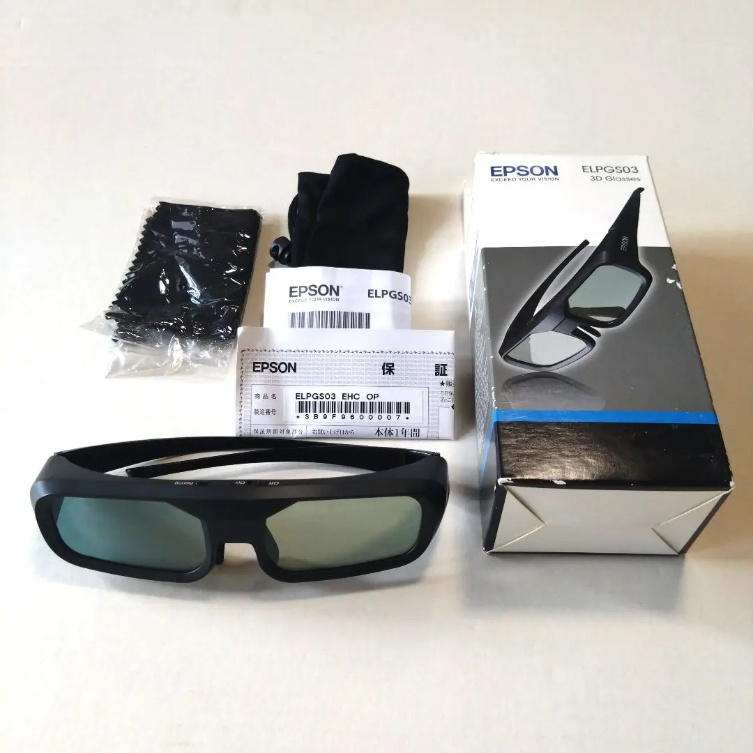 未開封 未使用品 EPSON ELPGS03 3Dメガネ エプソン 楽天市場】ELPGS03 epson エプソン 正規品 3Dメガネ : HIRO-JAPAN
