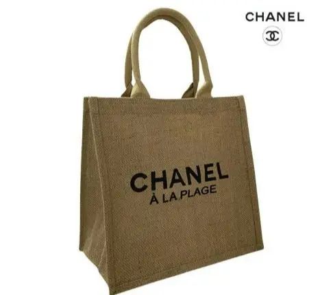 CHANEL À LA PLAGE シャネル　ジュートバッグ CHANEL - シャネルジュートバックの通販 by カシオペア's shop