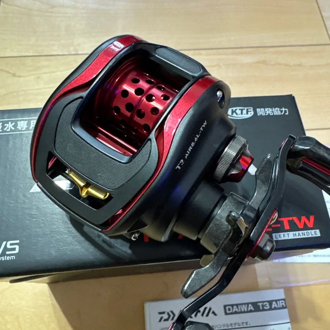 中古品　DAIWA  T3 AIR8.6L-TW 楽天市場】ダイワ DAIWA ベイトリール T3 AIR 6.8R-TW 【中古