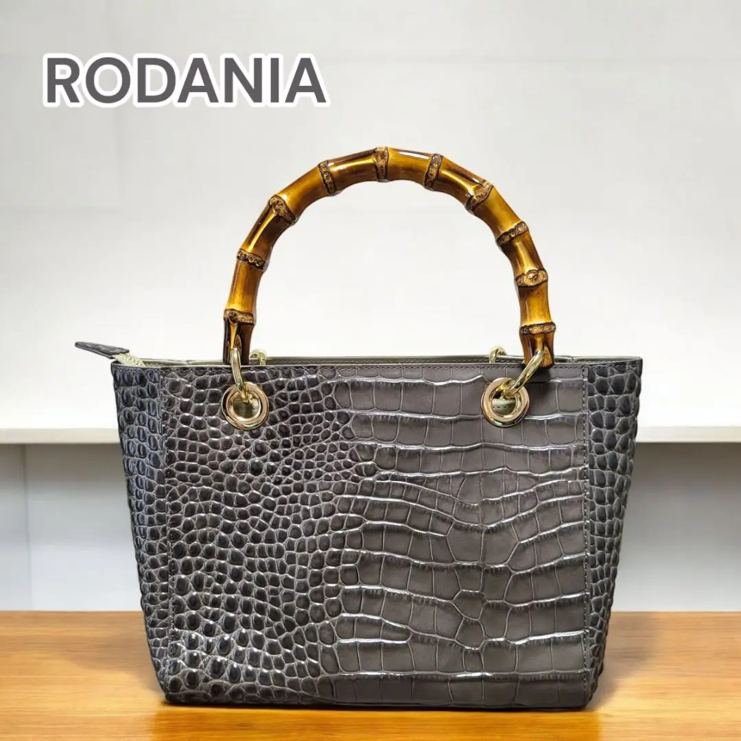 RODANIAロダニア　バンブーハンドル　イタリアンレザー3WAYバッグ 楽天市場】RODANIA ロダニア デニムブルー ブルー系 イタリアン