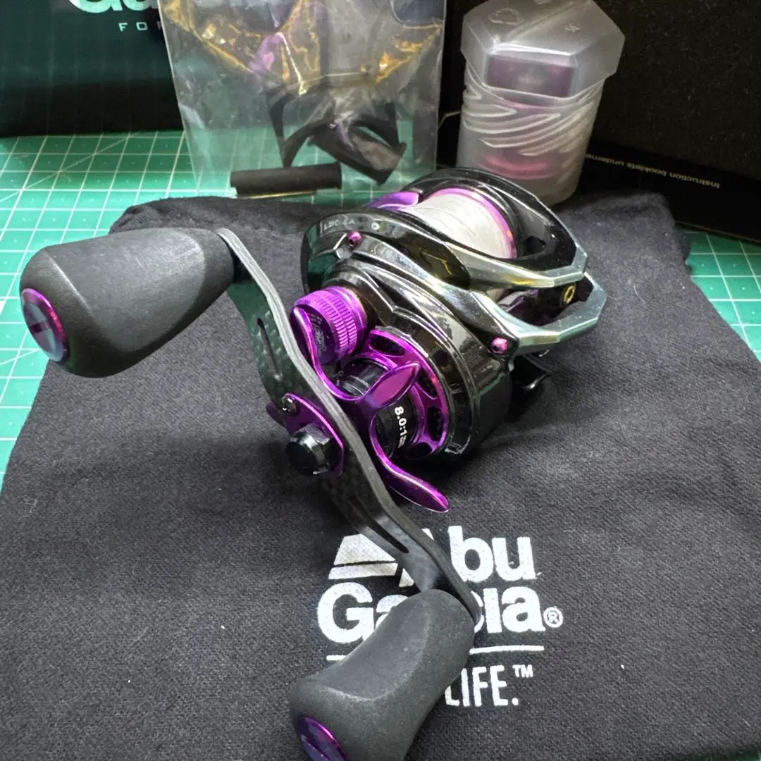アブ　Revo exd shs 美品❗️カスタム❗️ アブ・ガルシア(Abu Garcia) レボ EXD-SHS-L 左ハンドル ○廃番