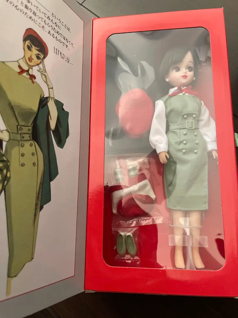 中原淳一　リカちゃん Special Edition03 タカラ　高島屋限定 中原淳一×リカちゃんのコラボドール最新作 - 大人レトロな洋服に