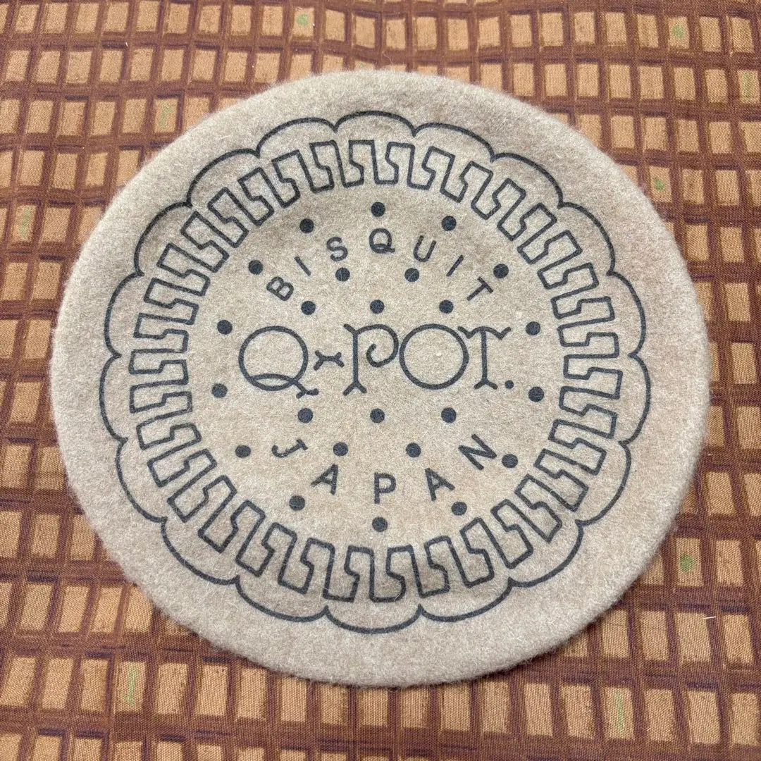 【新品未使用】Q-POT.ビスケットベレー帽＊キューポット＊スイーツ＊希少＊レア 2025年最新】Q-pot. ベレー帽の人気アイテム - メルカリ